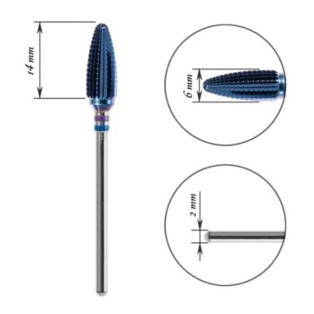 Fresa / Broca de carburo de tungsteno para Gel y Acrílico