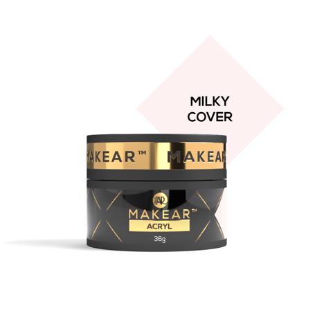 Polvo Acrílico Milky Cover 36g Makear