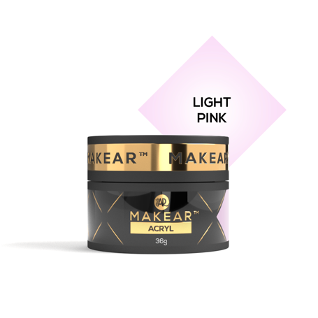 Polvo Acrílico Light Pink 36g Makear