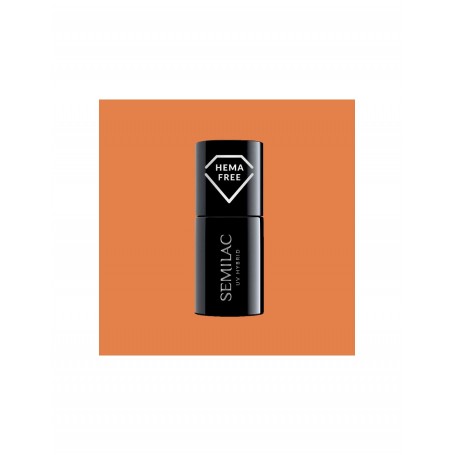 Esmalte semipermanente Semilac - 416 Golden Hour Orange - 7ml