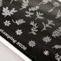 Placa stamping nº 039 Swanky