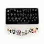 Placa stamping nº 039 Swanky