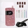 Torno Portátil 35.000 Rpm Recargable Diamond Pink