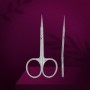 EXCLUSIVE 21 TYPE 1 Tijera profesional con punta doblada para cutícula Staleks pro tamaño M