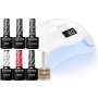 Kit de esmaltes semipermanente con lámpara Sunone S2
