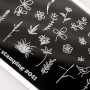 Placa stamping nº 41 Swanky