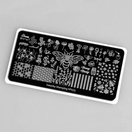 Placa stamping nº 73 Swanky
