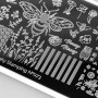Placa stamping nº 73 Swanky