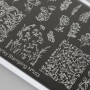 Placa stamping nº 103 Swanky