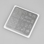 Placa stamping nº 133 Swanky