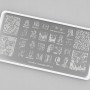 Placa stamping nº 134 Swanky