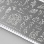Placa stamping nº 136 Swanky