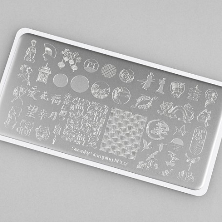 Placa stamping nº 137 Swanky