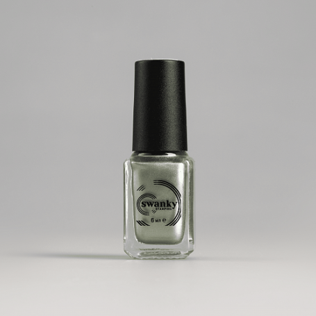 Esmalte Especial stamping swanky Gris/Verde Metalizado (M125) 6 ml