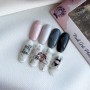 Esmalte Especial stamping swanky Gris/Plata Metalizado (M126) 6 ml