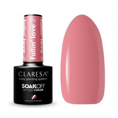 FALLIN LOVE 2 CLARESA ESMALTE SEMIPERMANTE.