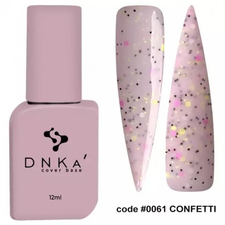 0061 Base camuflaje DNKa  Cover Base  Confetti 12 ml
