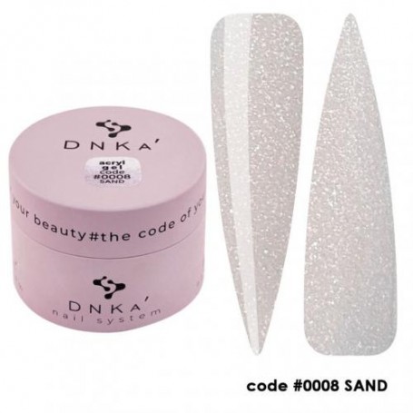 Polygel (Acryl-gel) No. 08 Sand (beige con un brillo), 30 ml