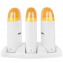 CALENTADOR DE CERA ROLL-ON TRES BASES IWAX 120 W