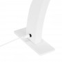 Lámpara para mesa de manicura forma arco blanca