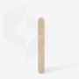 Base de lima desechable, forma recta (ancha) WBE-20 de madera