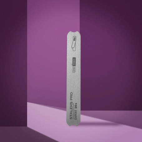 Base metálica de lima desechable recta Expert 20s (130mm)