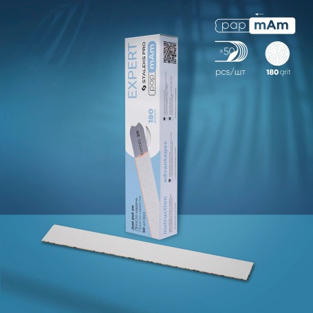Grano 180 Limas Desechables  «Papmam» para base recta EXPERT 20 (50 Pcs)