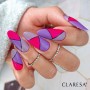 MORADO 607 CLARESA ESMALTE SEMIPERMANTE.