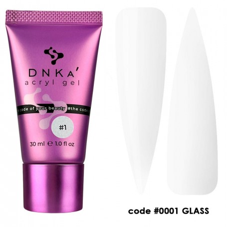 Tubo Polygel (Acryl-gel) No. 01 glass (transparente), 30 ml
