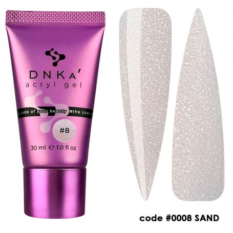 Tubo Polygel (Acryl-gel) No. 08 Sand (beige con un brillo) 30 ml