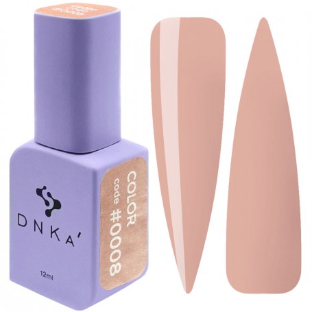 Esmalte Semipermanente DNKA 0008 ultra pigmentado 12 ml