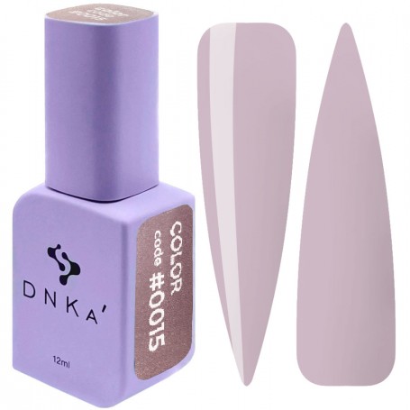 Esmalte Semipermanente DNKA 0015 ultra pigmentado 12 ml