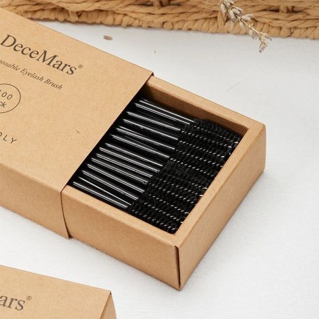 Cepillo desechable para extensiones de pestañas 100und