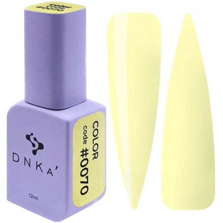 Esmalte Semipermanente DNKA 0070 ultra pigmentado 12 ml
