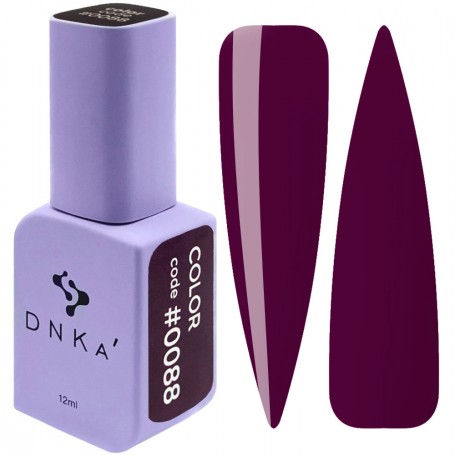 Esmalte Semipermanente DNKA 0088 ultra pigmentado 12 ml