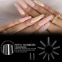 Tips XXL Ballerina transparentes 100und