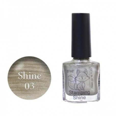 Esmalte para Stamping SAGA Professional Shine nº3