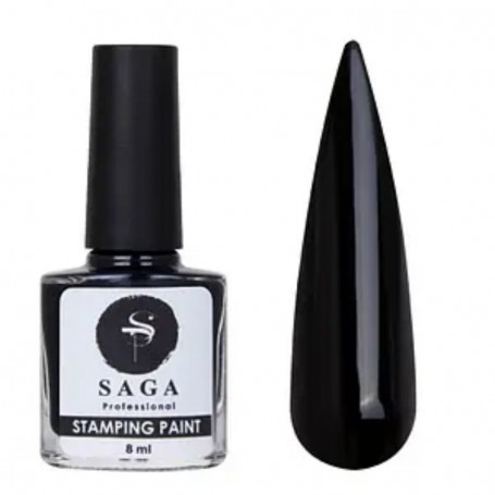 Esmalte para Stamping SAGA Professional nº1 (negro)