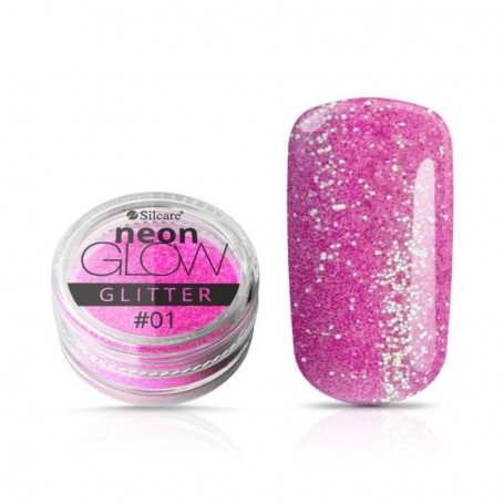 Glitter Neón Glow Rosa 3gr