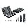 Juego de 6 cuchillos en caja de regalo magnética Cheffinger