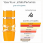 Perfume Yara Tous Lattafa EDP 100ml