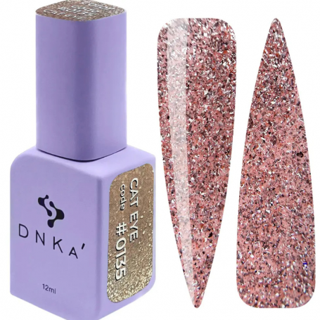 Esmalte Semipermanente DNKA Cat Eye 0135 ultra pigmentado 12 ml