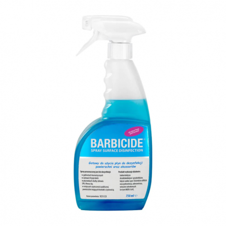 Spray barbicida para desinfección de todas las superficies 750 ml perfumado