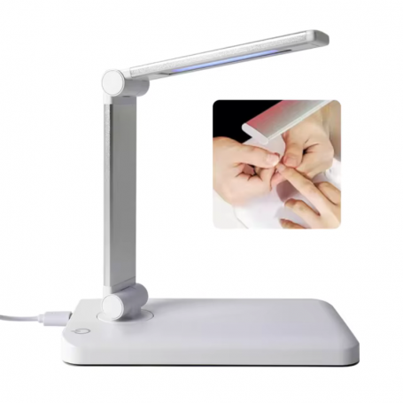 Lámpara LED y UV Flexible y Abierta para Press On
