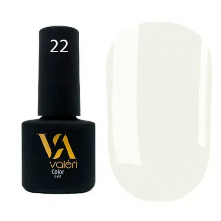 ESMALTE SEMIPERMANENTE 22 "blanco lechoso" VALERI 6ML