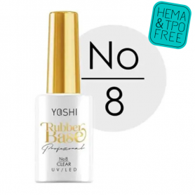 BASE RUBBER YOSHI Nº 8 (CLEAR) - 10ML