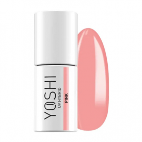 Esmalte semipermanente híbrido"Rosa Francesa" YOSHI 6 ml – 004