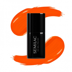 446 Esmalte semipermanente Semilac Yolo Orange 7 ml