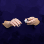 Esmalte semipermanente híbrido "Edge of Shadow" YOSHI 6 ml – 306