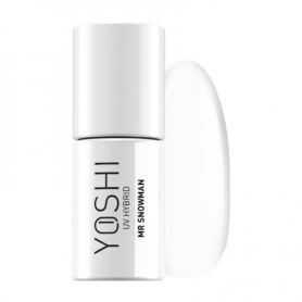 Esmalte semipermanente híbrido "Snowman" BLANCO YOSHI 6 ml – 608